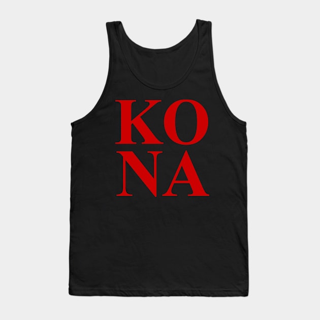 KONA SWIM BIKE RUN TRIATHLON Tank Top by ndnc